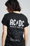 AC/DC Back In Black Rock Or Bust Tee
