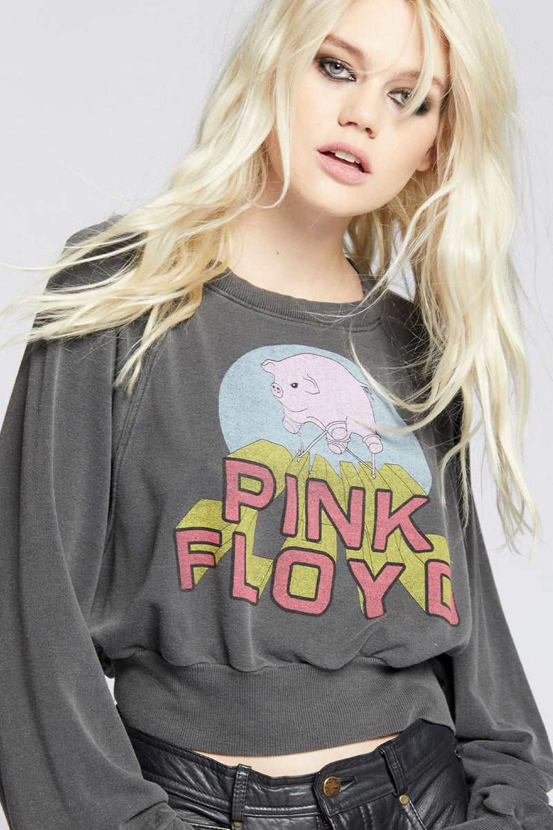 Pink Floyd Cropped Sweatshirt