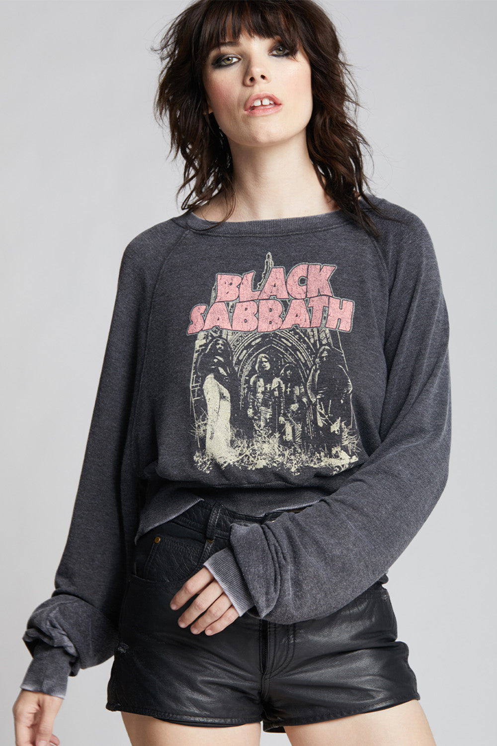 Black Sabbath Cropped Sweatshirt
