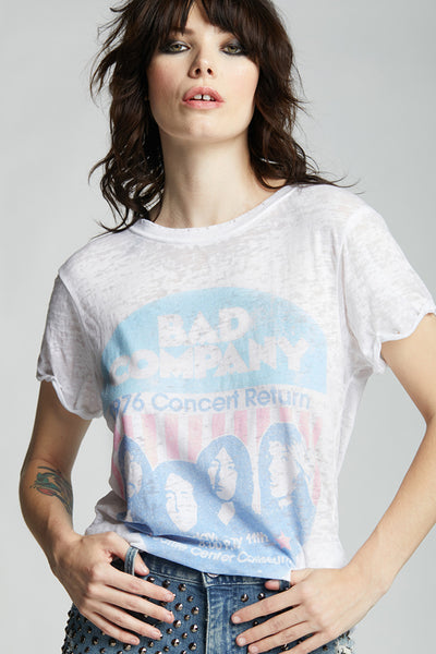 Bad Company 1976 Concert Return Tee