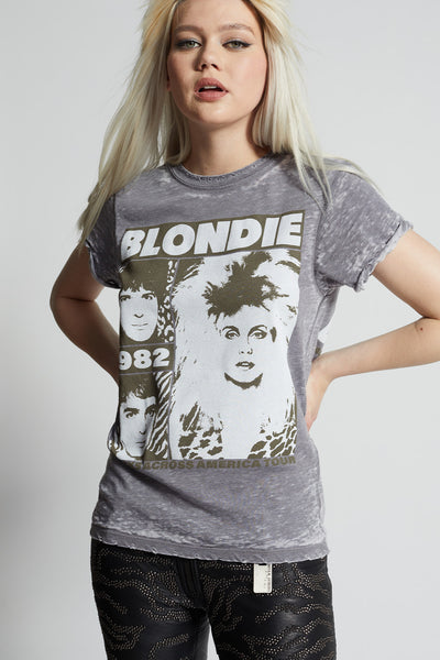 Blondie America Tours 1982 Tee