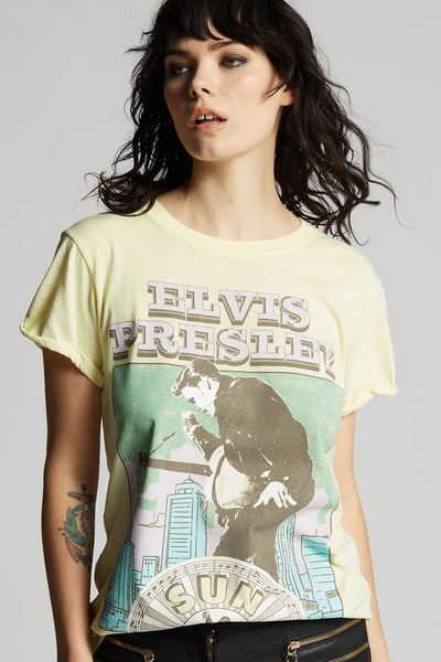 Sun Records X Elvis Presley City Tee