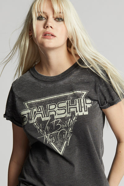 Starship We Built This City Tee