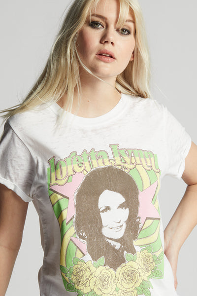 Loretta Lynn Roses Tee