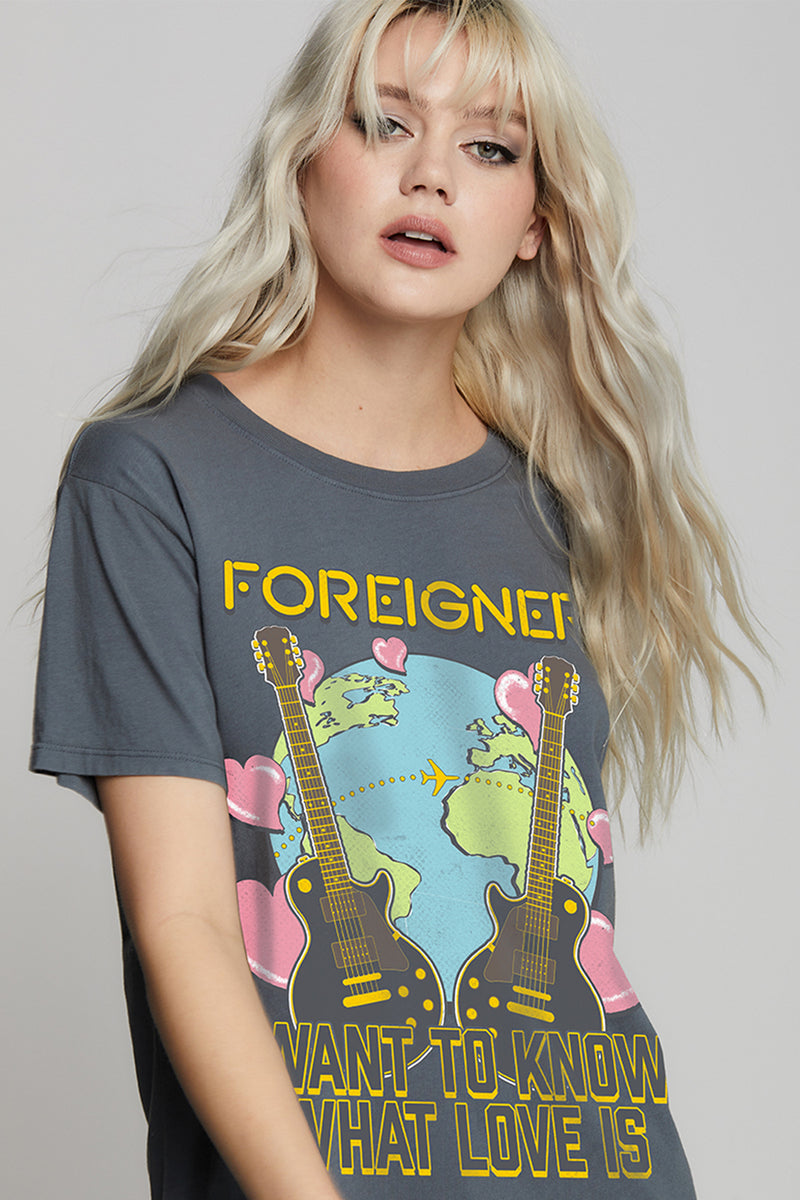 Foreigner What Love Is Unisex Tee