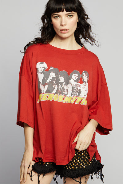 Aerosmith Vintage Portrait One Size Tee