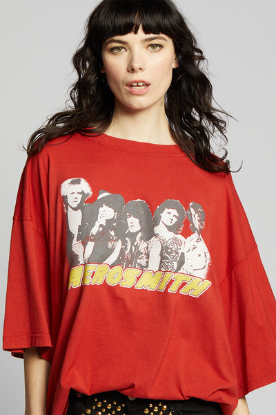 Aerosmith Vintage Portrait One Size Tee