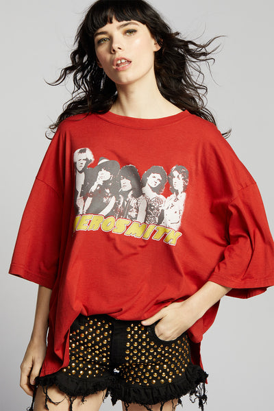Aerosmith Vintage Portrait One Size Tee