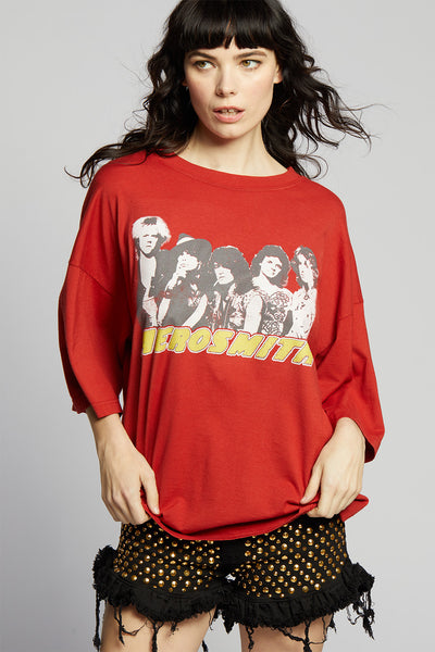Aerosmith Vintage Portrait One Size Tee