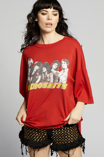 Aerosmith Vintage Portrait One Size Tee