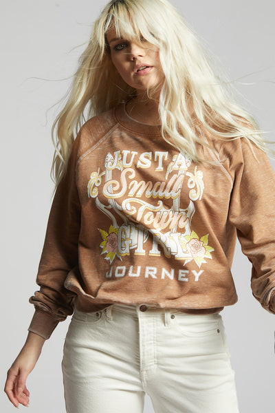 Journey Just A Small Town Girl Sweatshirt