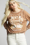 Journey Just A Small Town Girl Sweatshirt