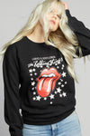 The Rolling Stones Stars Fitted Sweatshirt