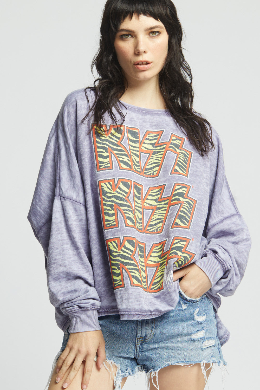 KISS One Size Fleece Sweatshirt