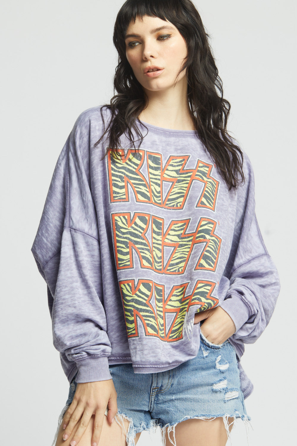 KISS One Size Fleece Sweatshirt