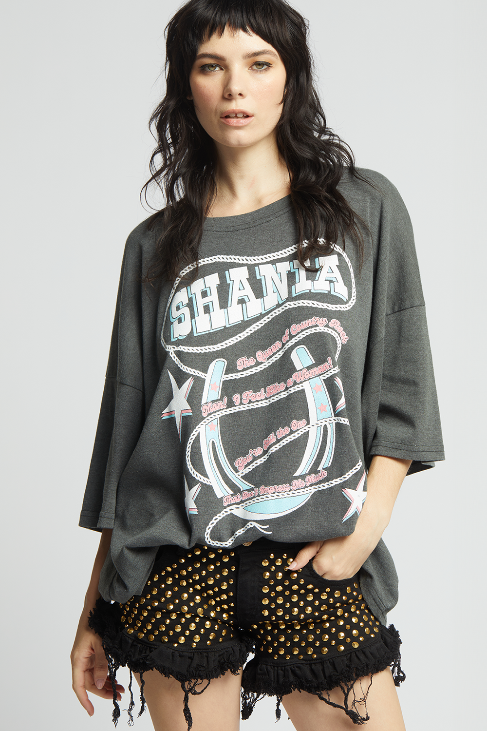 Shania Twain Horseshoe One Size Tee