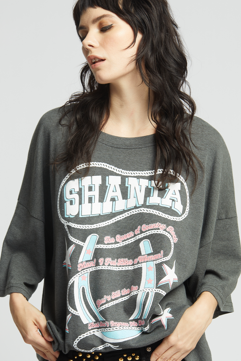 Shania Twain Horseshoe One Size Tee