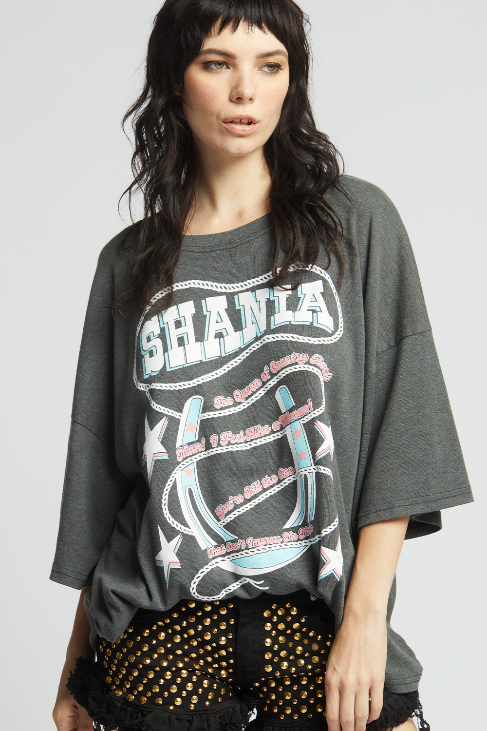 Shania Twain Horseshoe One Size Tee