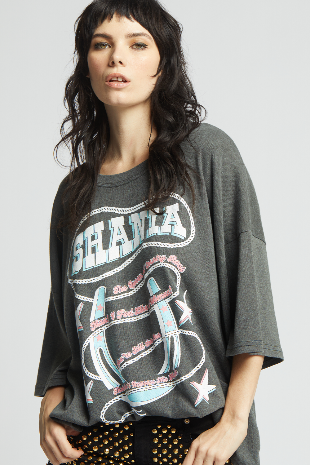 Shania Twain Horseshoe One Size Tee