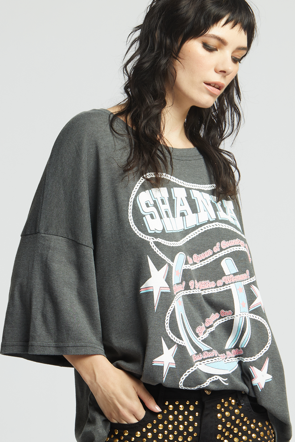 Shania Twain Horseshoe One Size Tee