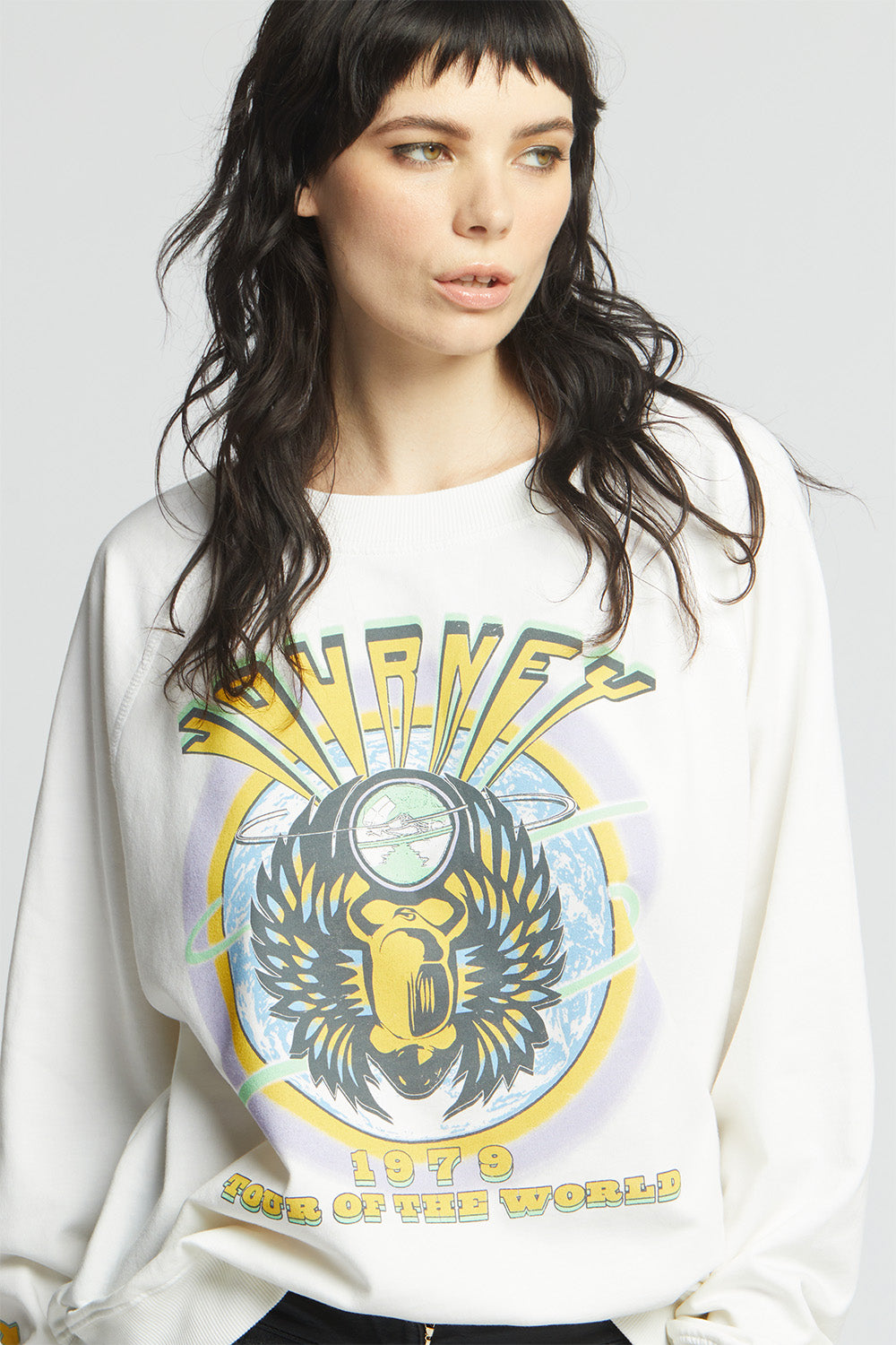 Journey 1979 Tour Of The World Oversized Sweatshirt