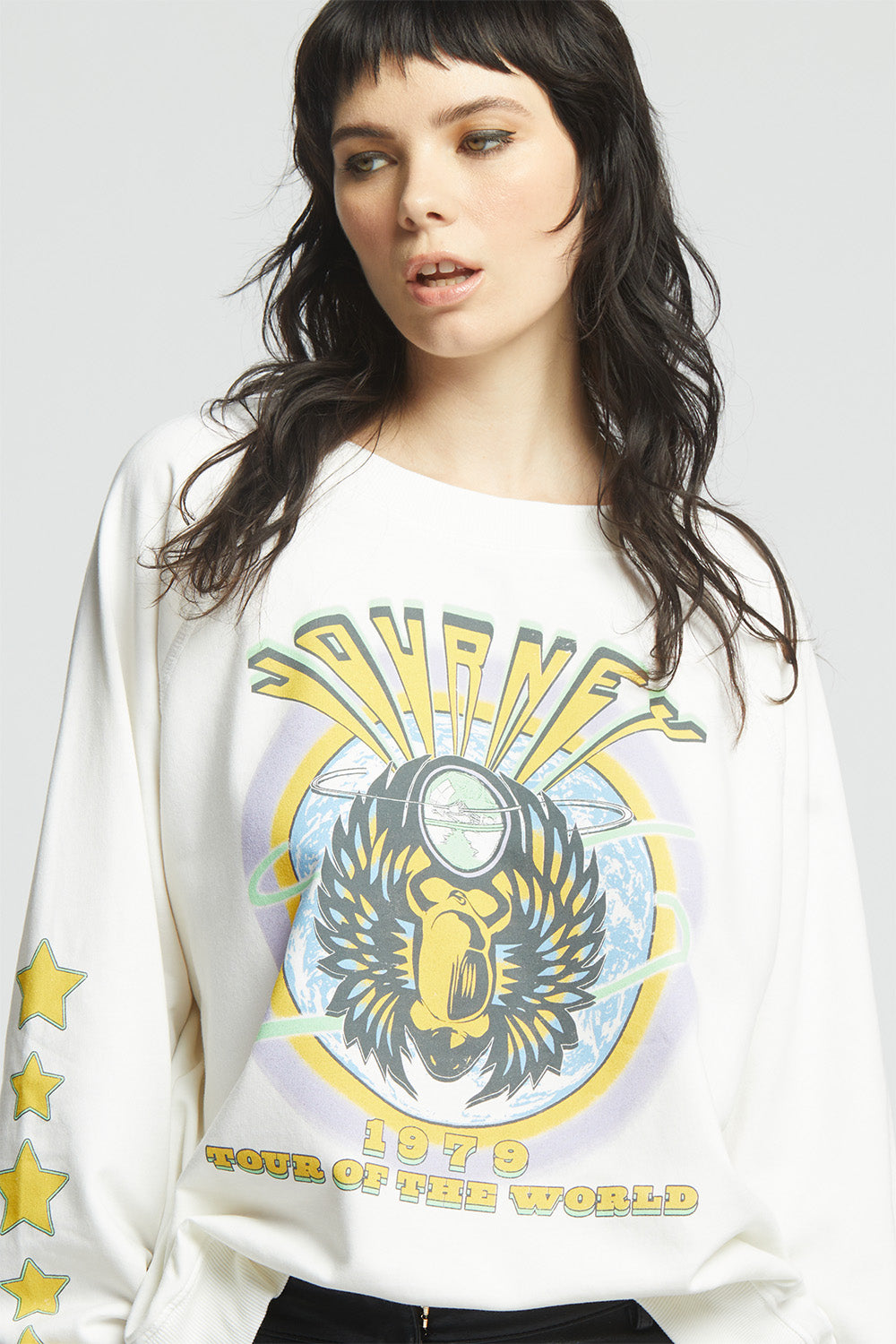 Journey 1979 Tour Of The World Oversized Sweatshirt