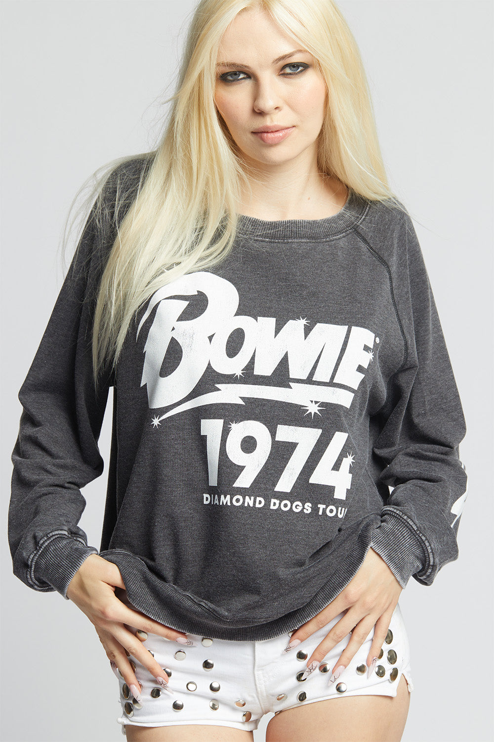 David Bowie Diamond Dogs Tour 1974 Sweatshirt