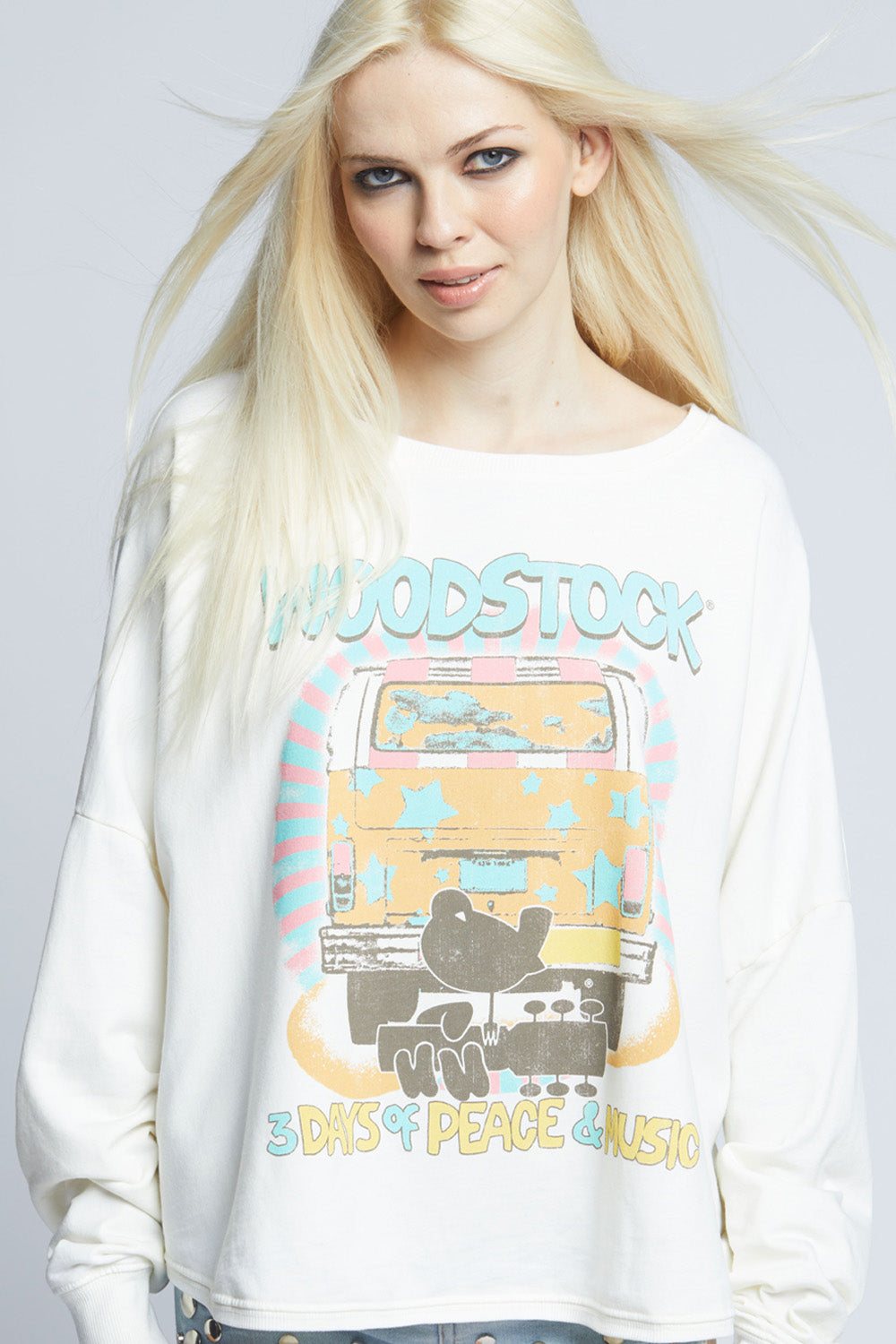 Woodstock 3 Days Of Peace One Size Sweatshirt