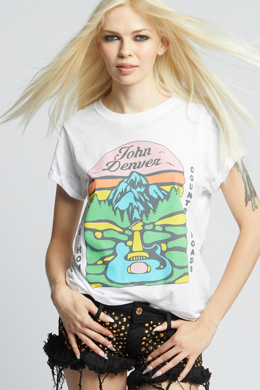 Take Me Home John Denver Country Roads Tee