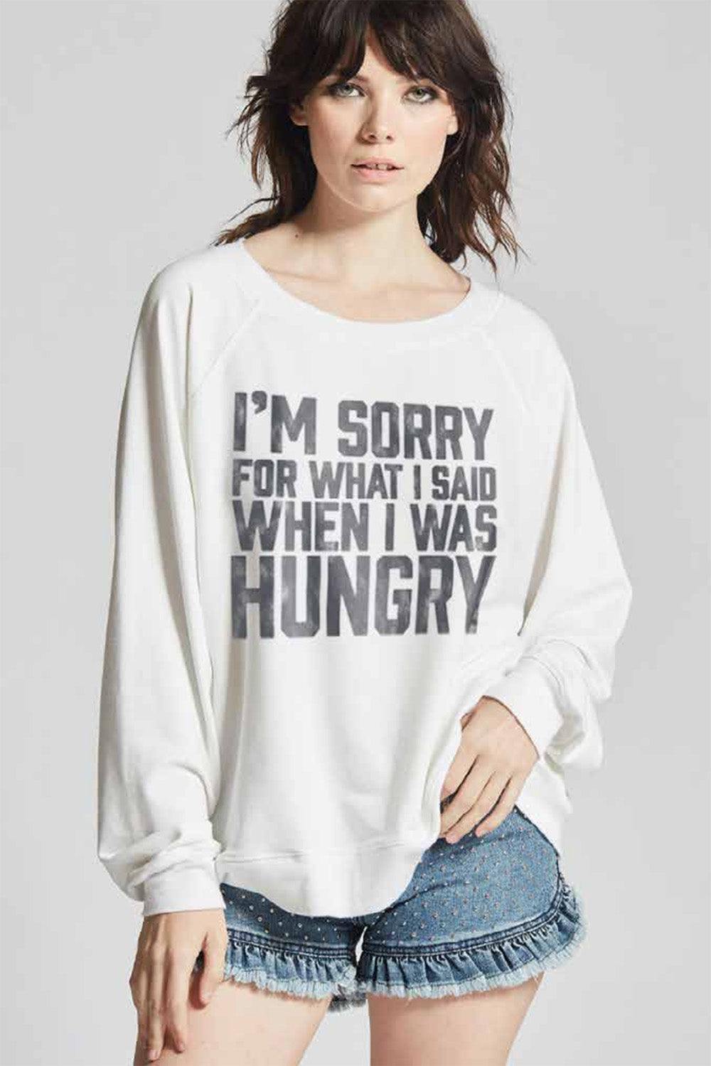 When I Was Angry Sweatshirt