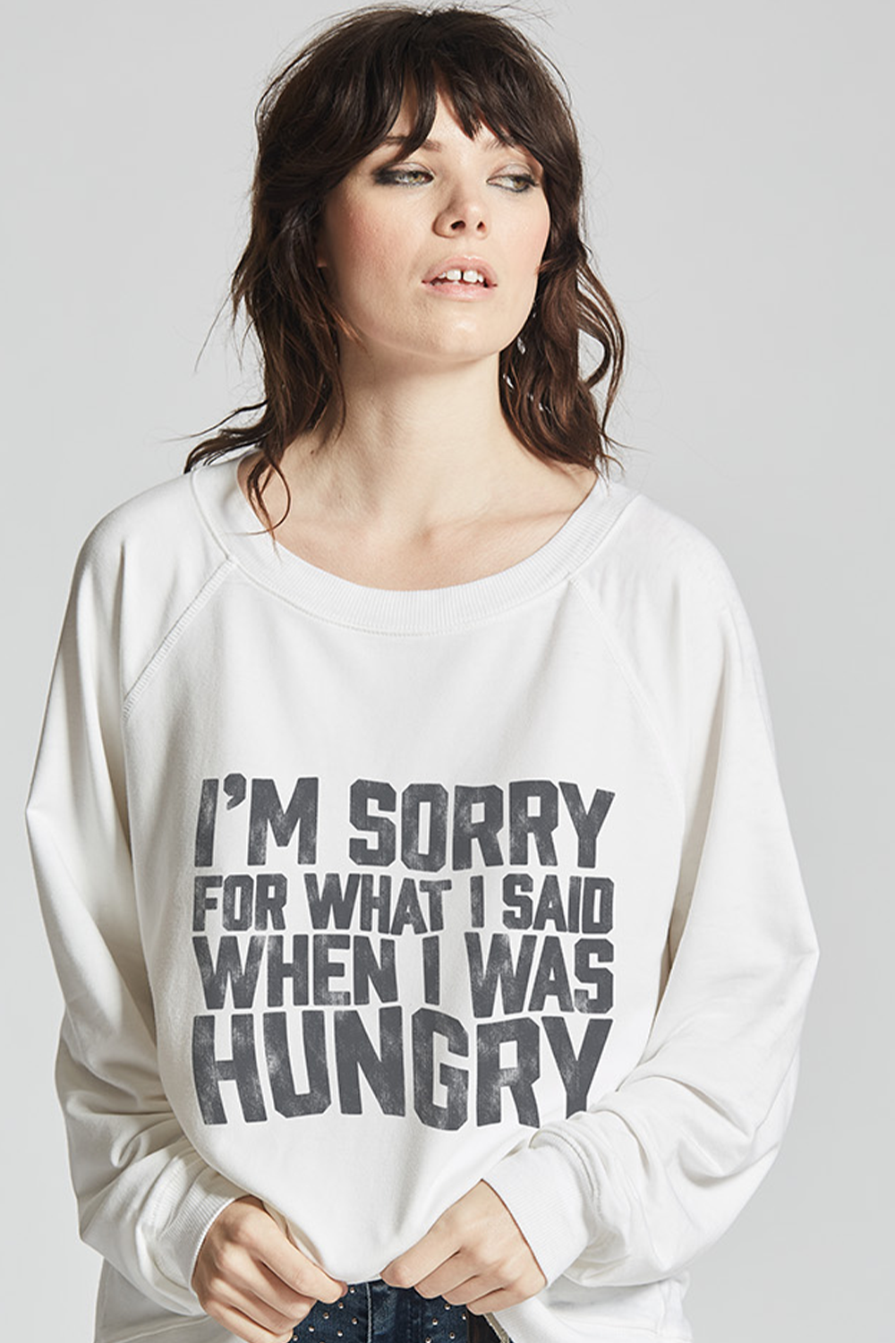 When I Was Angry Sweatshirt