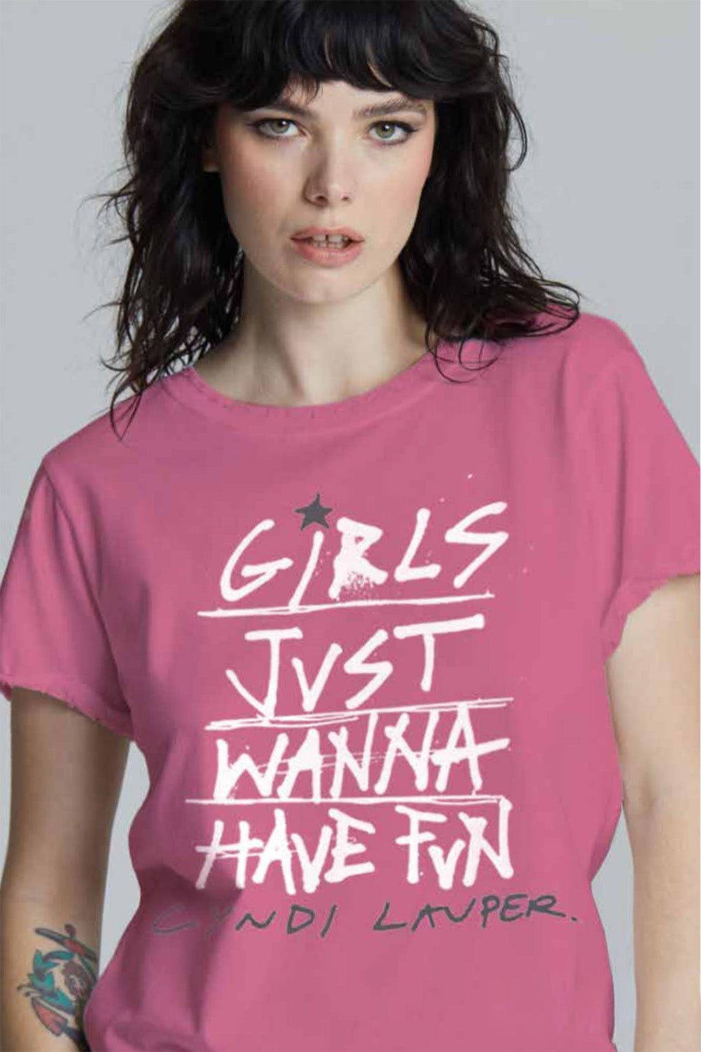 Cyndi Lauper Girls Just Wanna Have Fun Tee