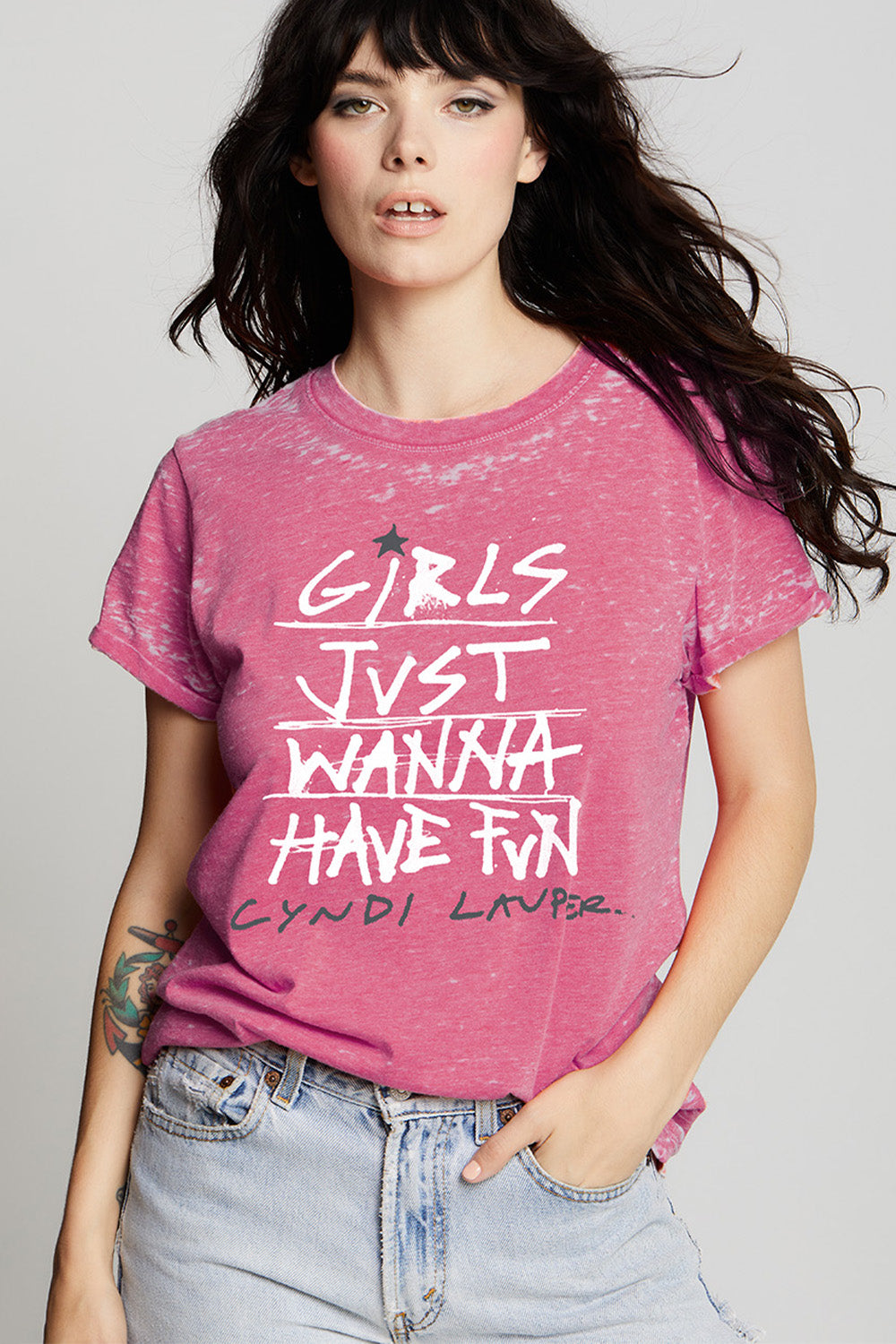 Cyndi Lauper Girls Just Wanna Have Fun Tee