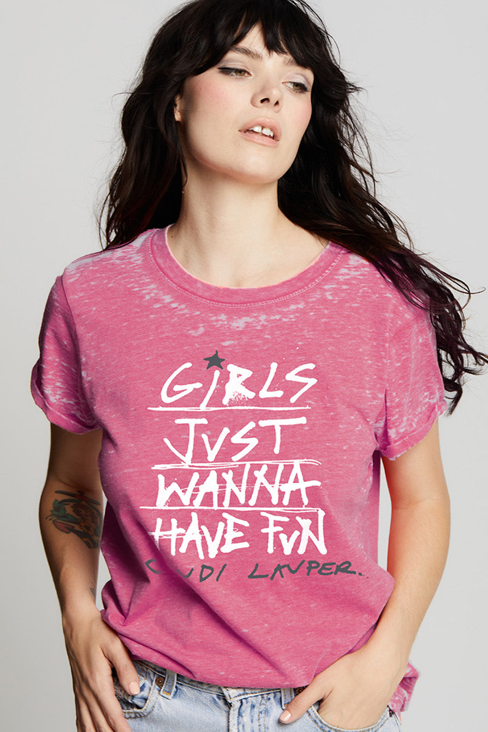 Cyndi Lauper Girls Just Wanna Have Fun Tee