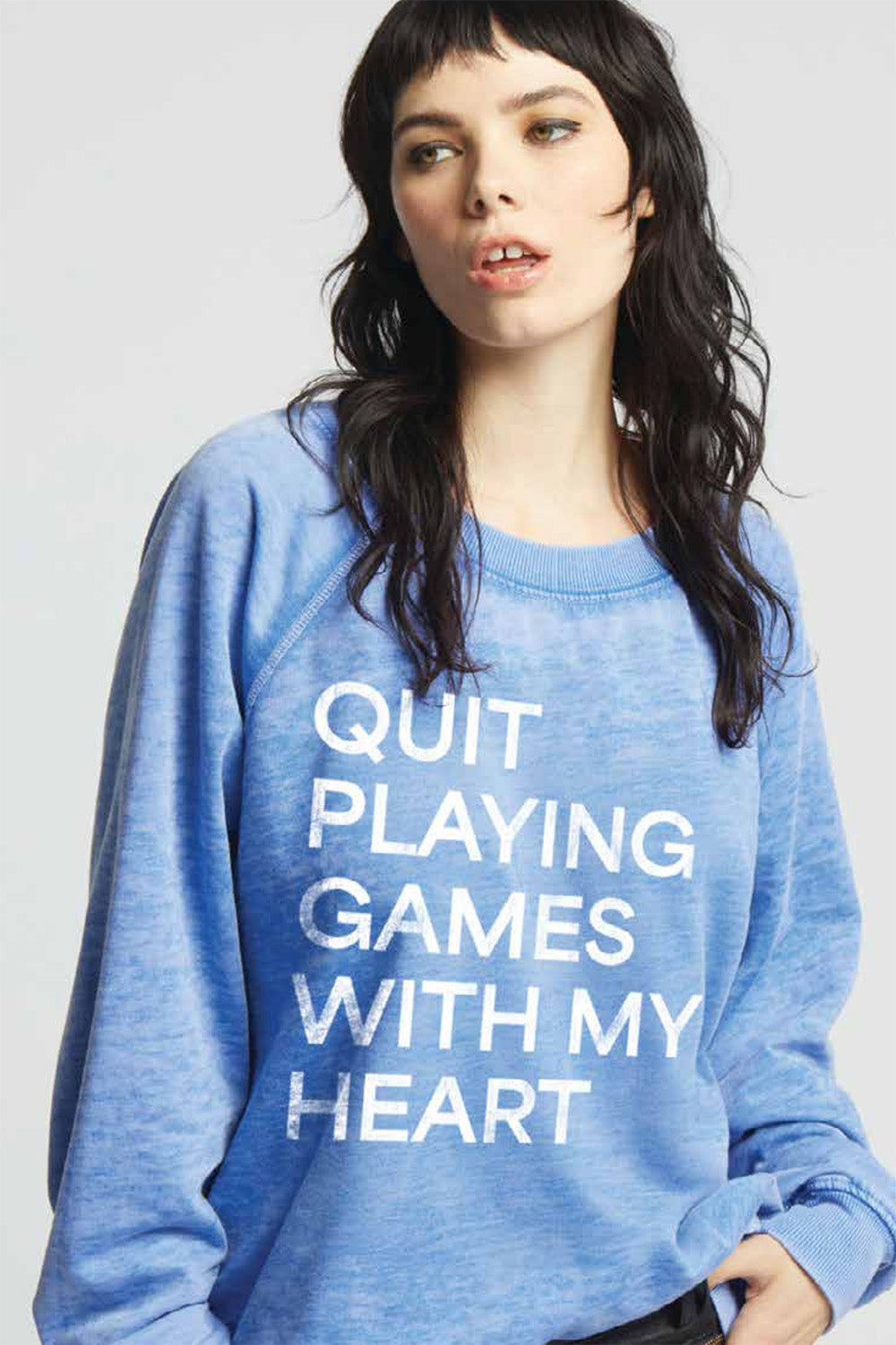 Quit Playing Games With My Heart Sweatshirt