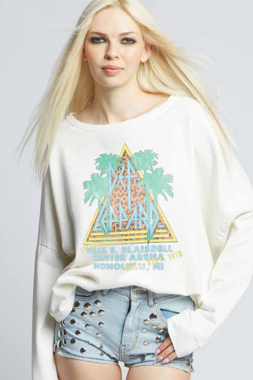Def Leppard Live in Honolulu Sweatshirt