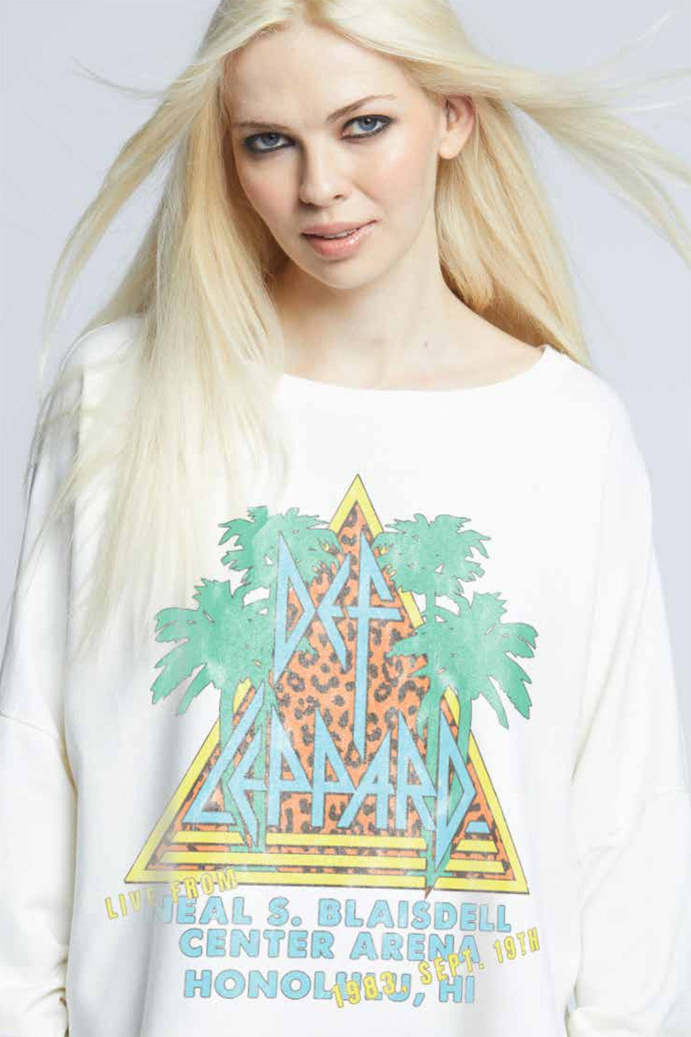Def Leppard Live in Honolulu Sweatshirt