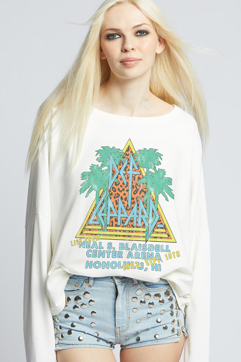 Def Leppard Live in Honolulu Sweatshirt