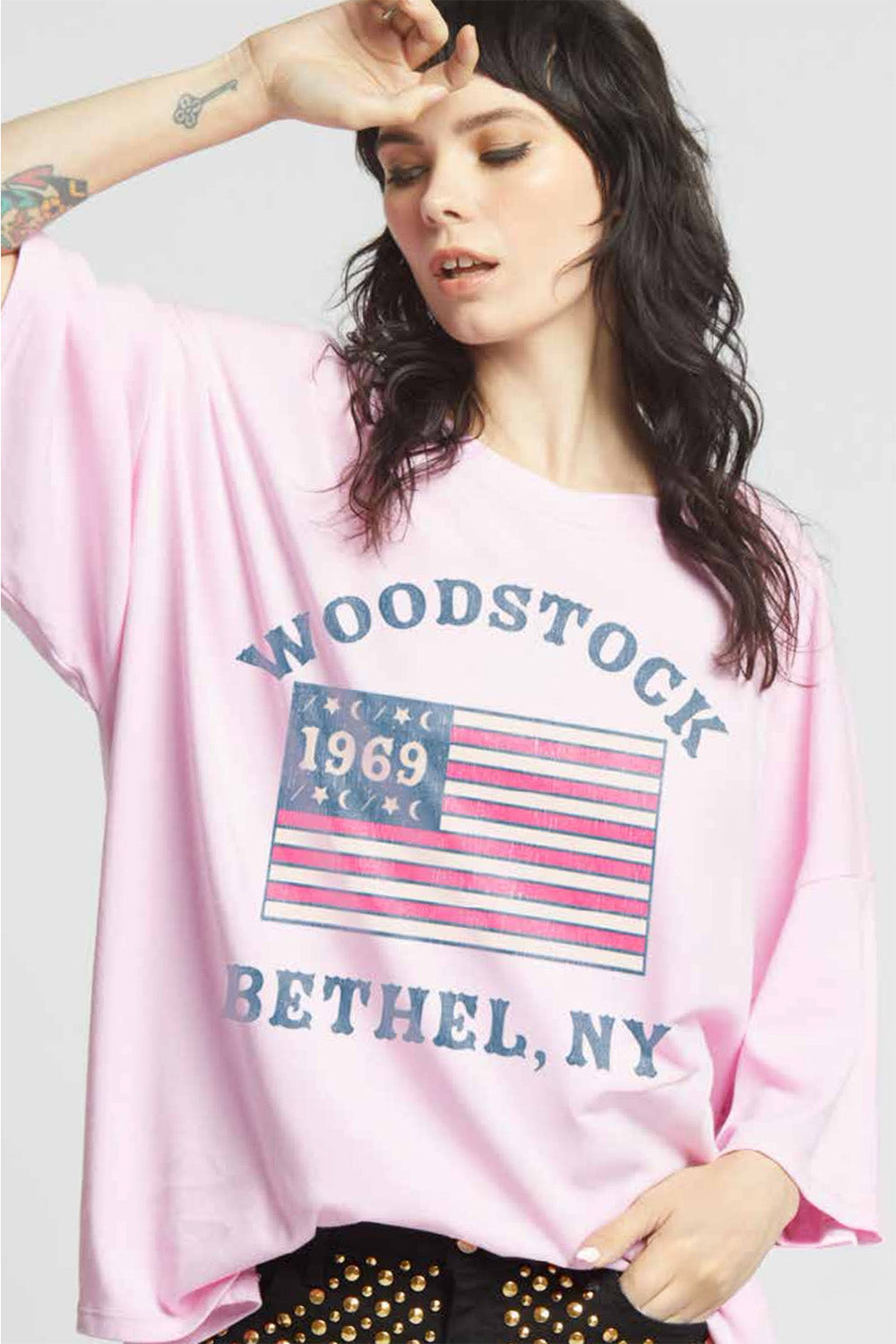Woodstock New York 1969 One Size Tee