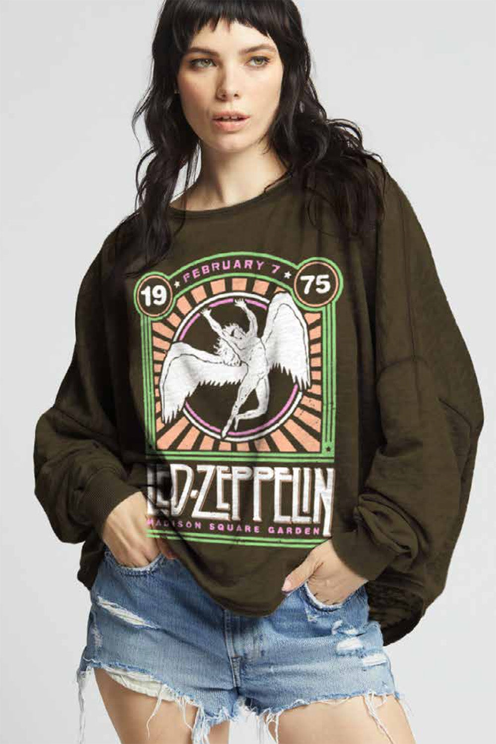 Led Zeppelin 1975 One Size Sweatshirt