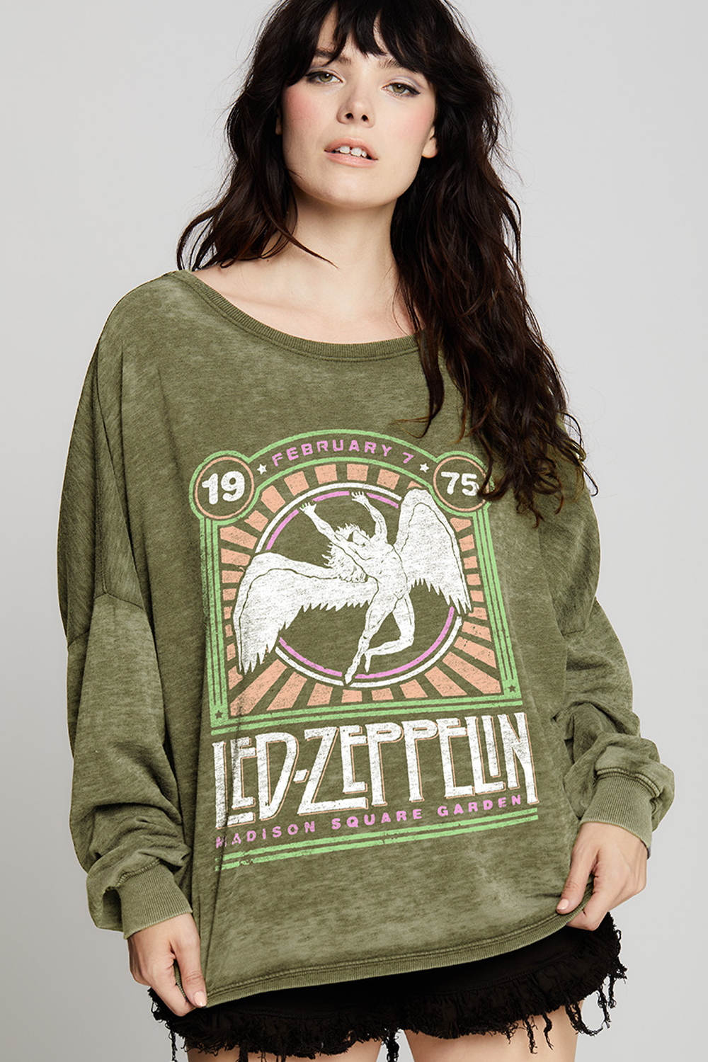 Led Zeppelin 1975 One Size Sweatshirt