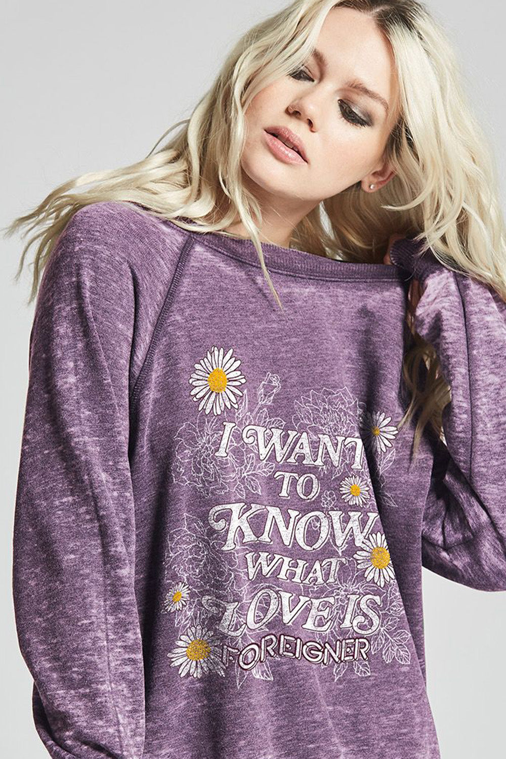 Foreigner I Want To Know What Love Is Sweatshirt
