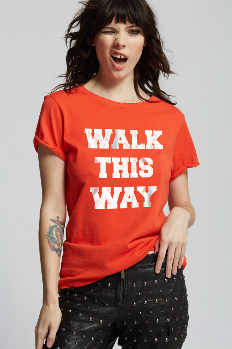 Aerosmith Walk This Way Tee