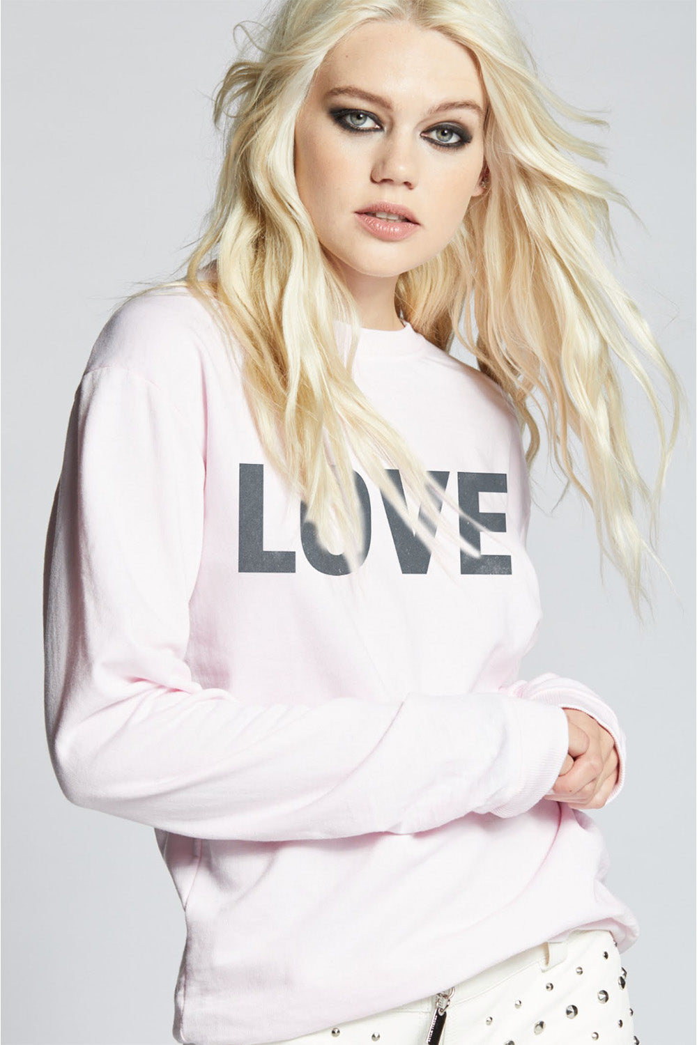 LOVE Pink Sweatshirt