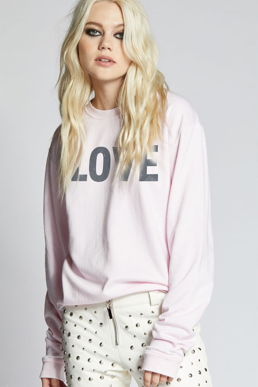 LOVE Pink Sweatshirt