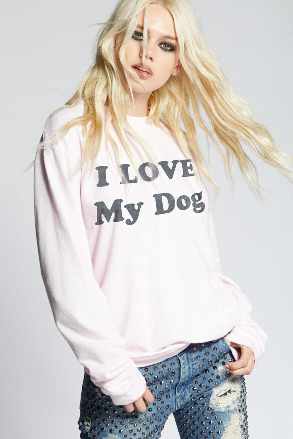 I Love My Dog Sweatshirt