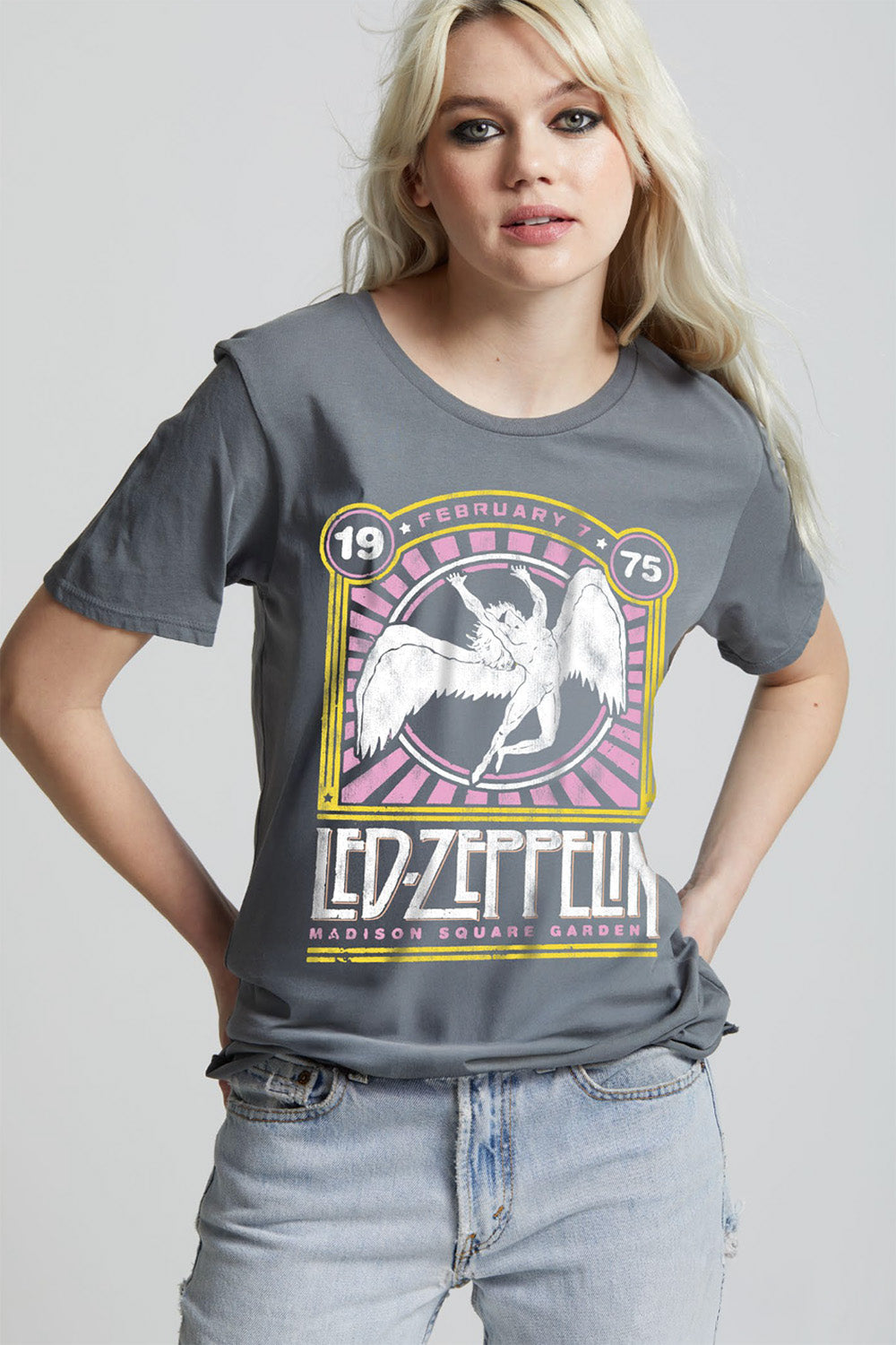 Led Zeppelin 1975 Boyfriend Tee