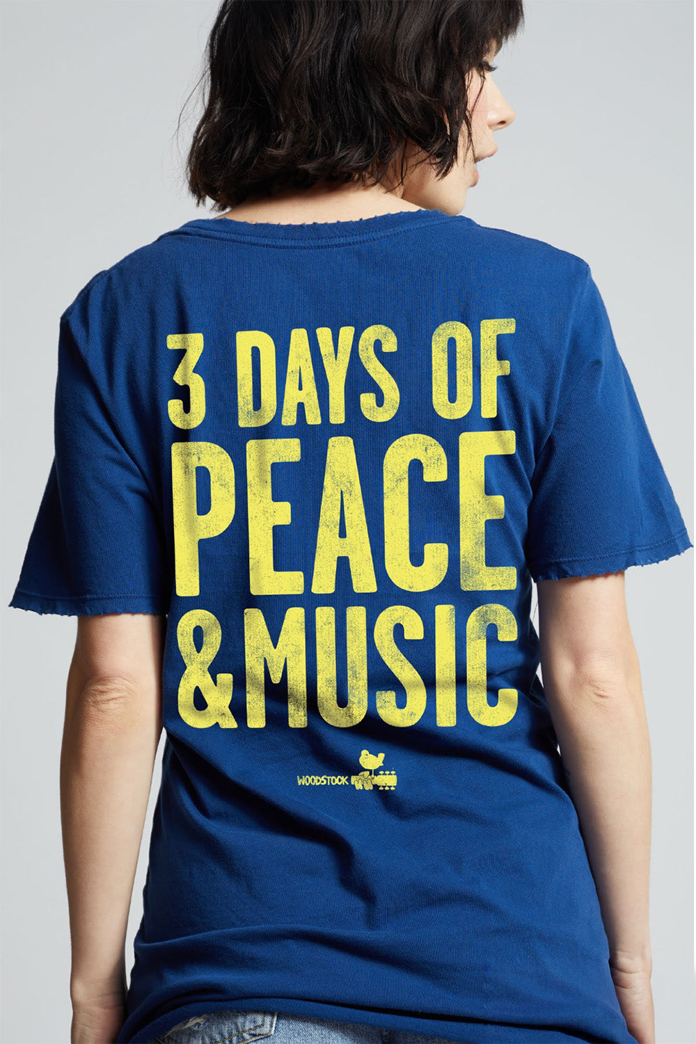 Woodstock 3 Days Of Peace Boyfriend Tee