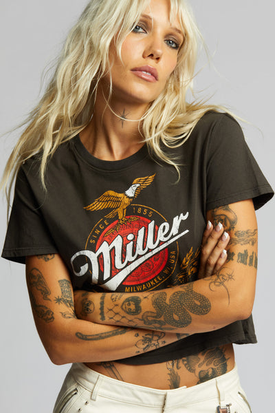 Miller Lite Cropped Tee