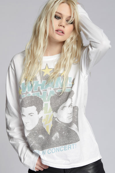 Wham! Live In Concert Long Sleeve Tee